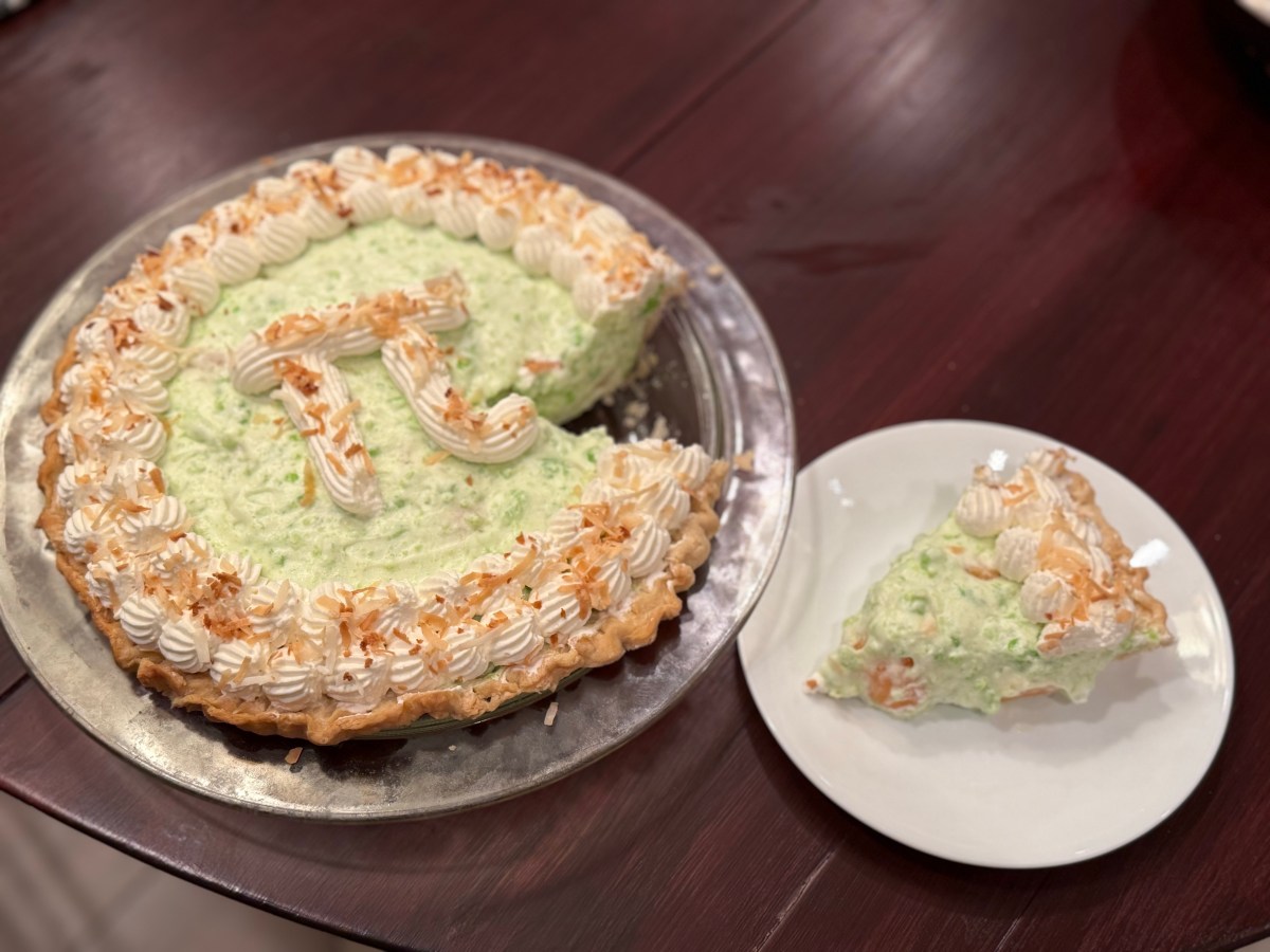 Seafoam Cantaloupe Pie